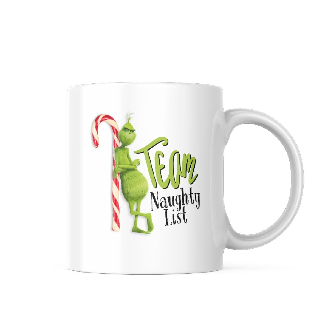 Team Naughty List Mug