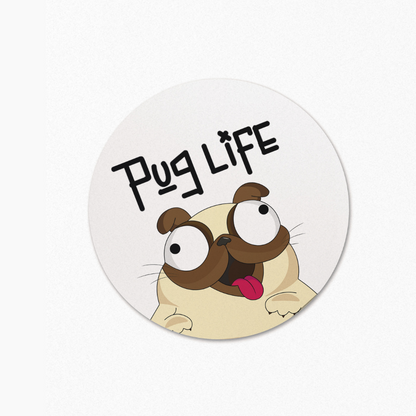 Pug Life Coaster