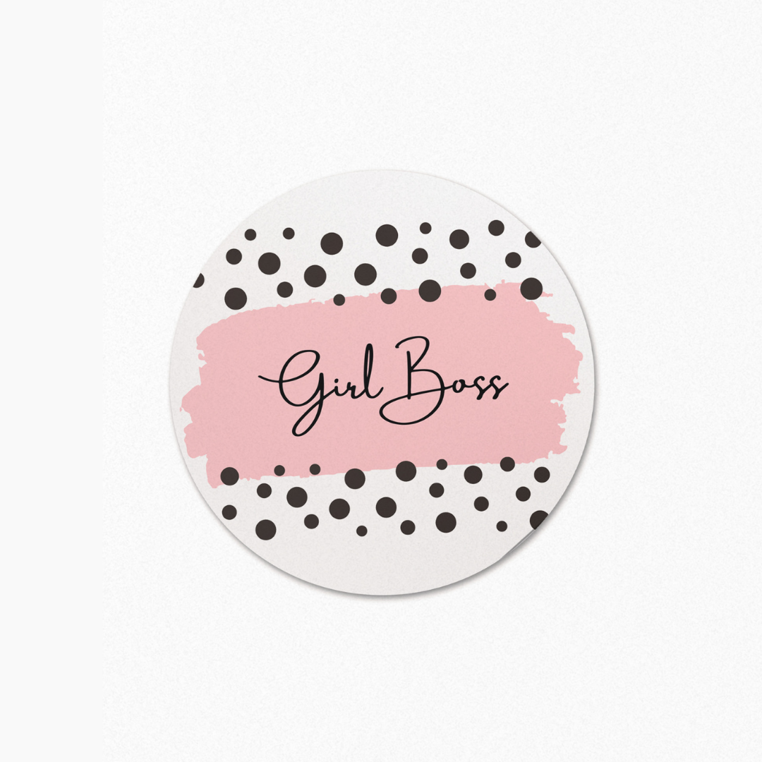 Girl Boss Coaster