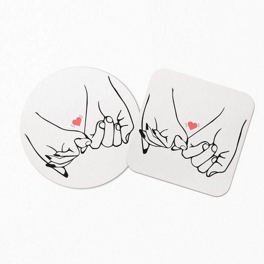 Holding Hands Coaster