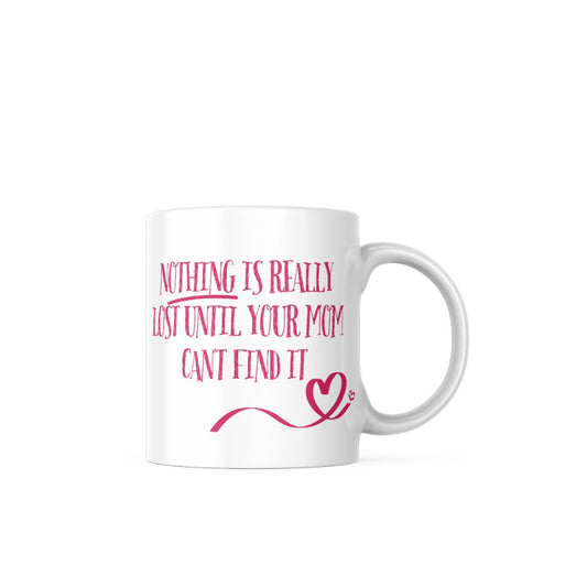 Mom Nothing is Really Lost Mug